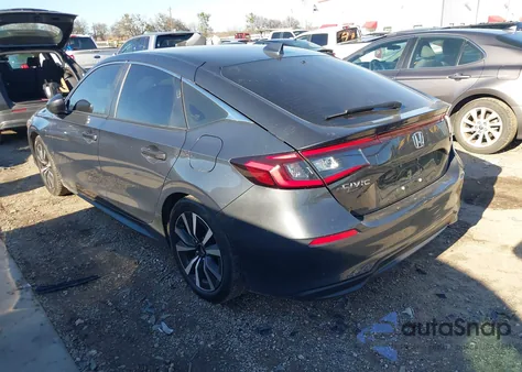 2024 Honda Civic Ex-L from USA, damaged, VIN 19XFL1H76RE001117